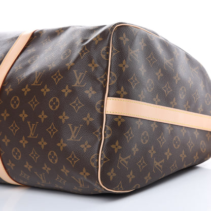 Louis Vuitton Monogram Keepall Bandouliere 55 9 of 13