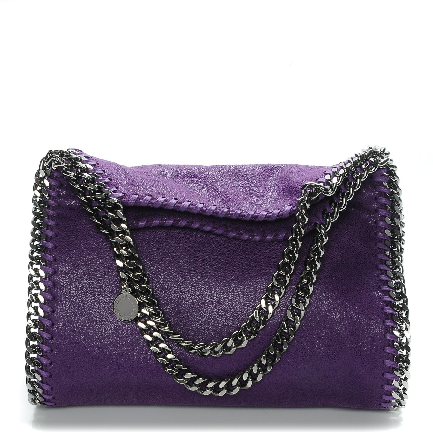 Shaggy Deer Mini Falabella Tote Bright Purple