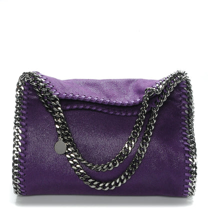 Stella McCartney Shaggy Deer Mini Falabella Tote Bright Purple 1 of 6