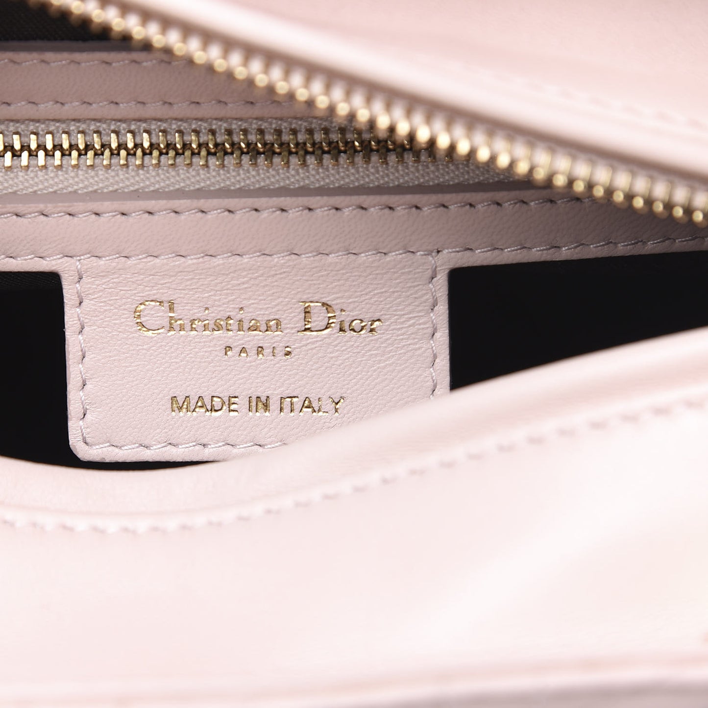 Lambskin Cannage Medium Lady Dior Light Pink
