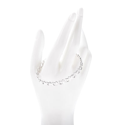 Tiffany Sterling Silver Paloma Picasso Love & Kisses Bangle Bracelet 2 of 4