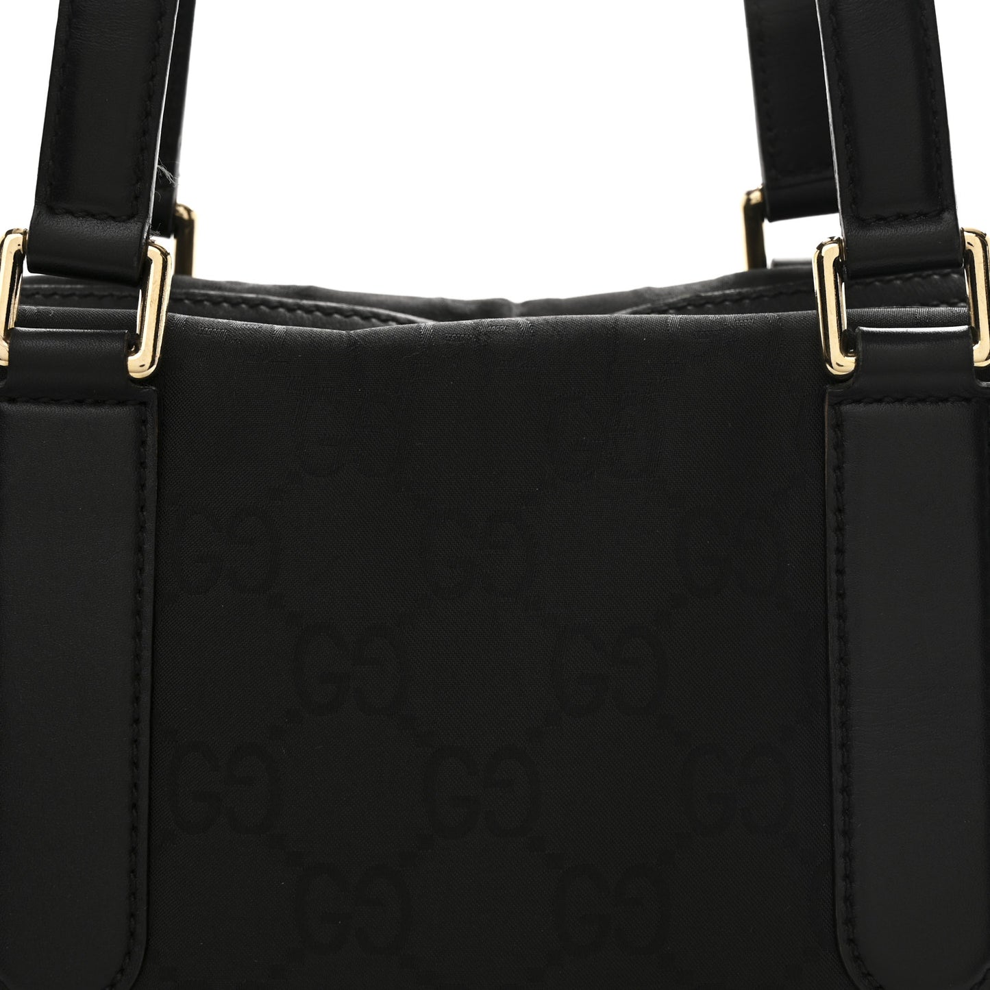 Nylon Monogram Small Boston Black
