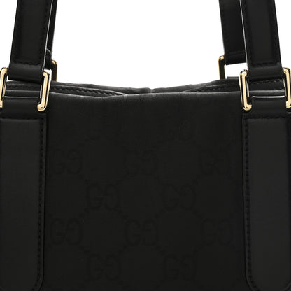 Gucci Nylon Monogram Small Boston Black 8 of 12