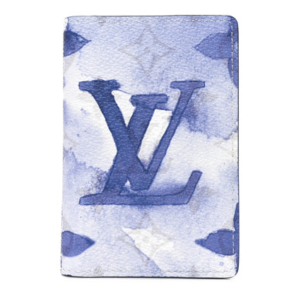 Louis Vuitton Monogram Watercolor Pocket Organizer Blue 1 of 7