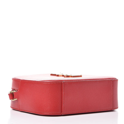 Saint Laurent Grain De Poudre Small Classic Monogram Camera Bag New Red 4 of 9