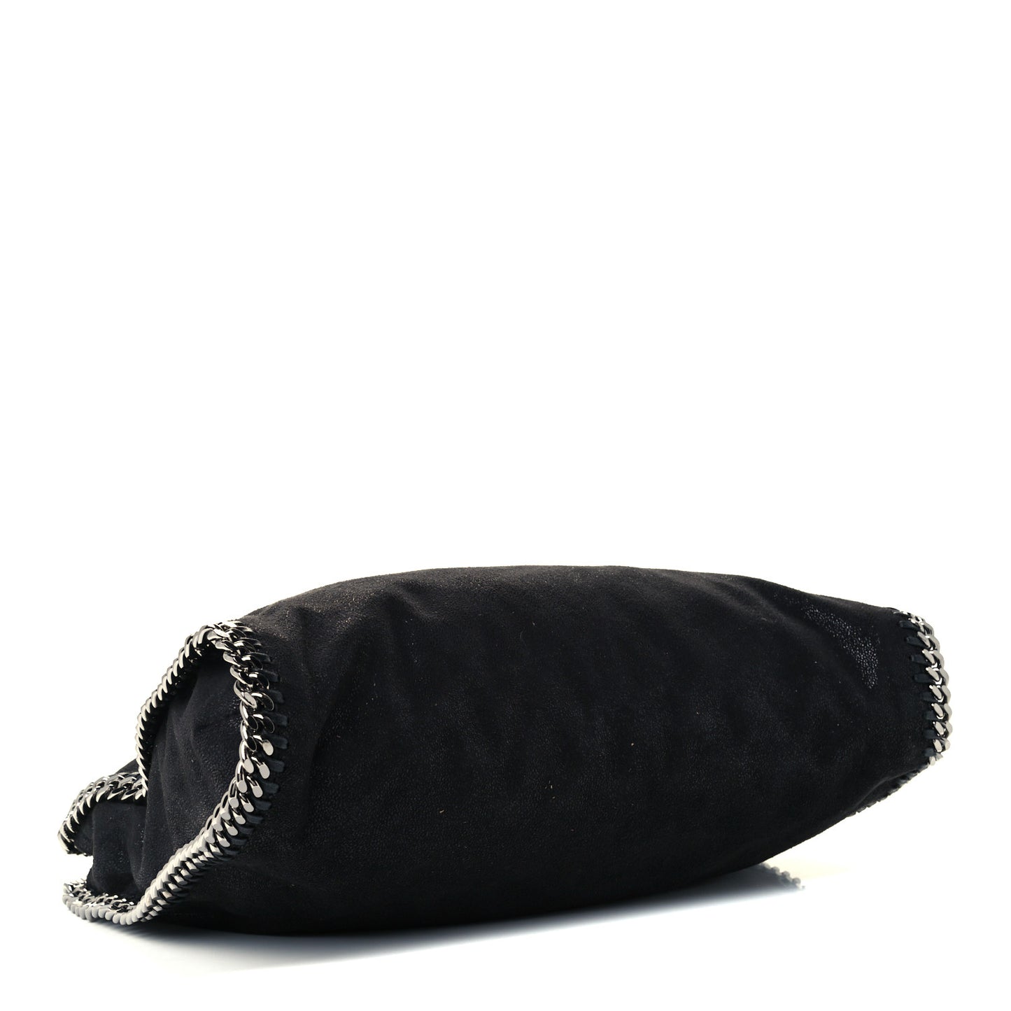 Shaggy Deer Falabella Fold Over Tote Black