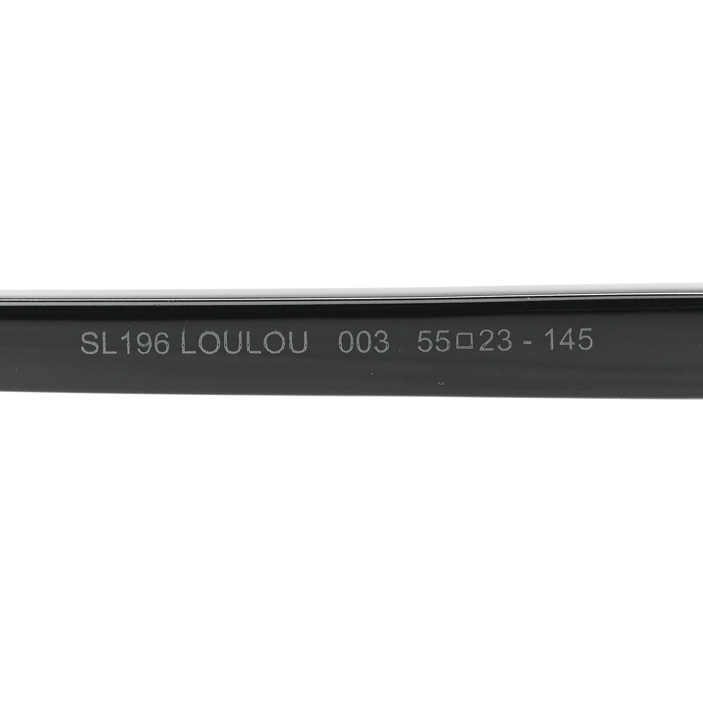 Acetate Heart Frame Loulou SL196 Sunglasses Black