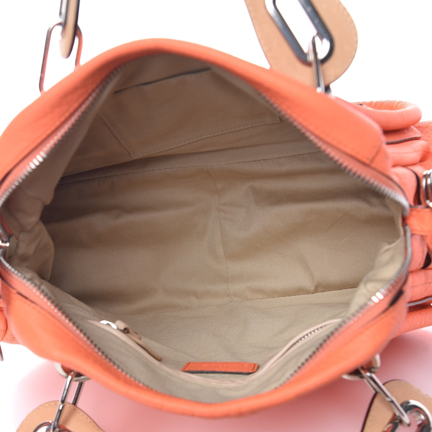 Calfskin Medium Paraty Orange Fizz