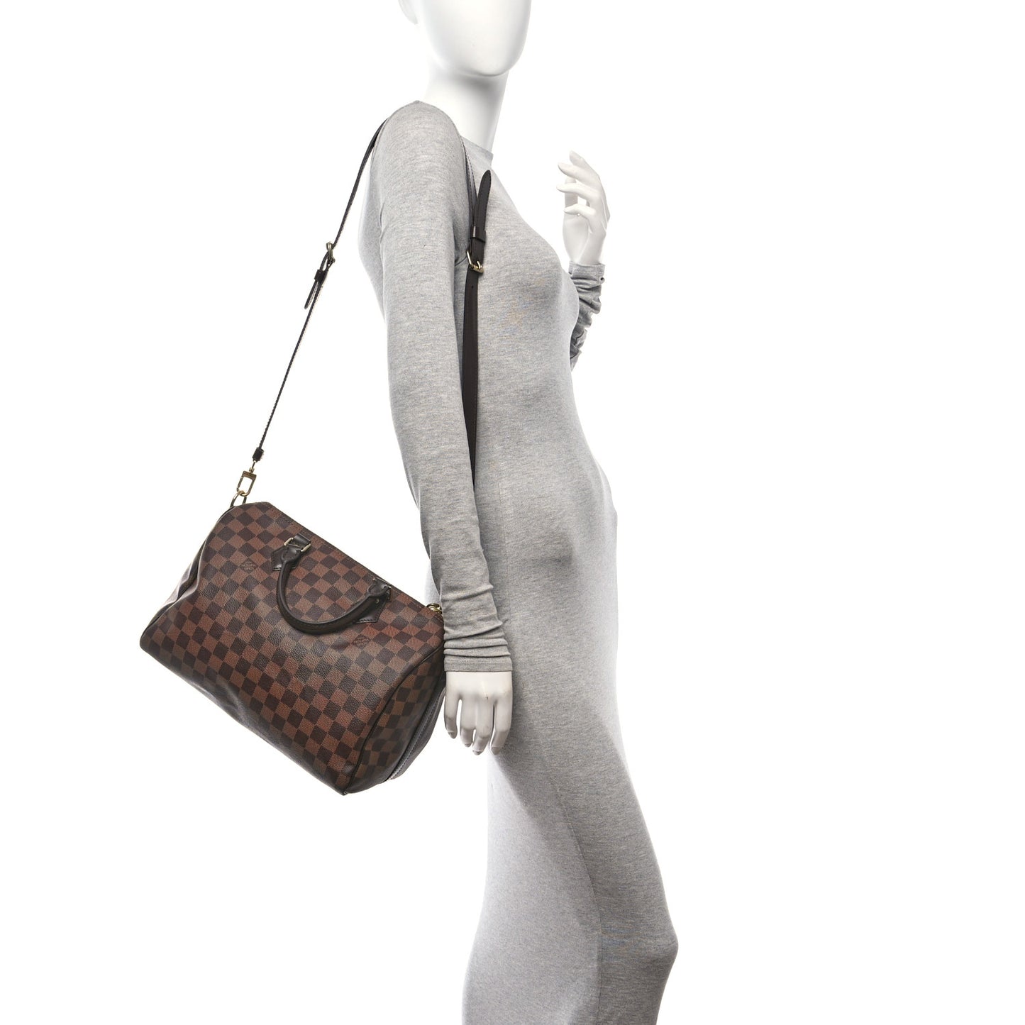 Damier Ebene Speedy Bandouliere 30