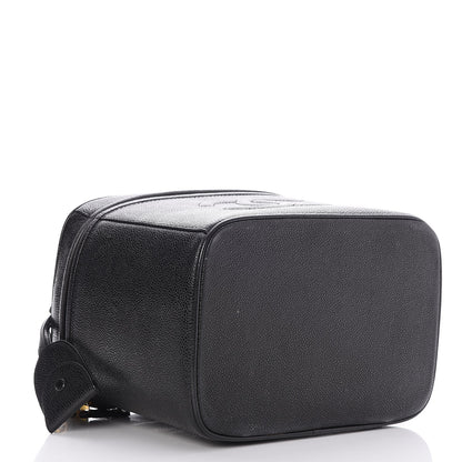 Chanel Caviar Vanity Cosmetic Case Black 4 of 7