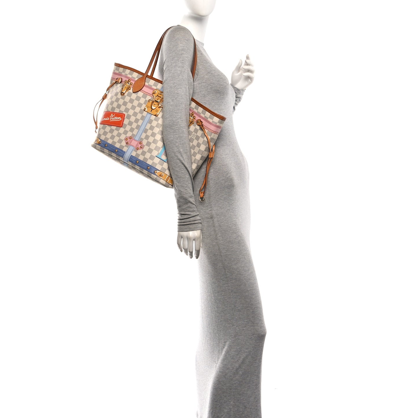 Damier Azur Summer Trunks Neo Neverfull MM