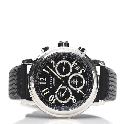Chopard Stainless Steel Rubber 42mm 1000 Mille Miglia Chronograph Automatic Watch Black 2 of 5