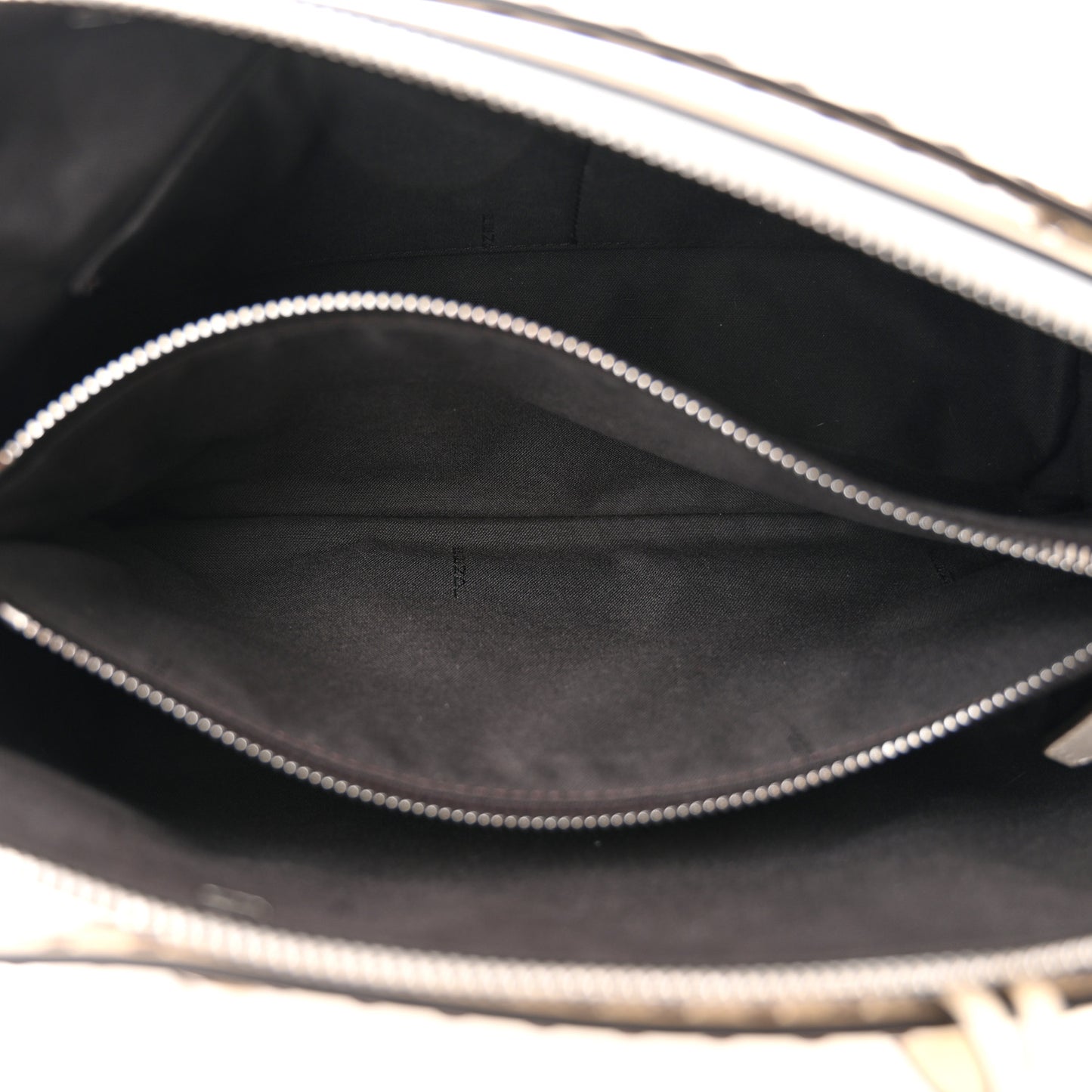 Vitello King Logo Embossed Medium By The Way Boston Bag White Ice