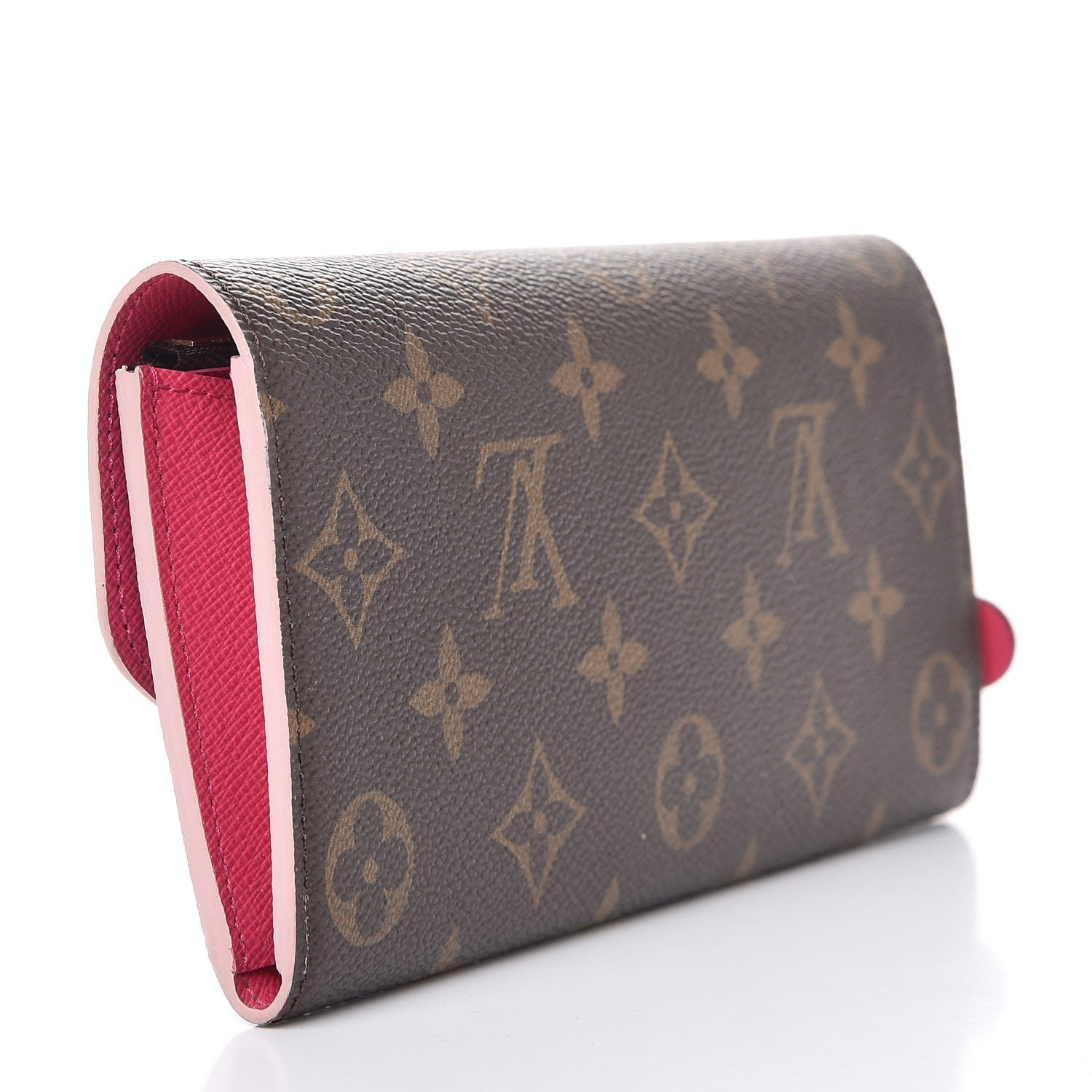 Louis Vuitton Monogram Bloom Flower Emilie Wallet 3 of 9