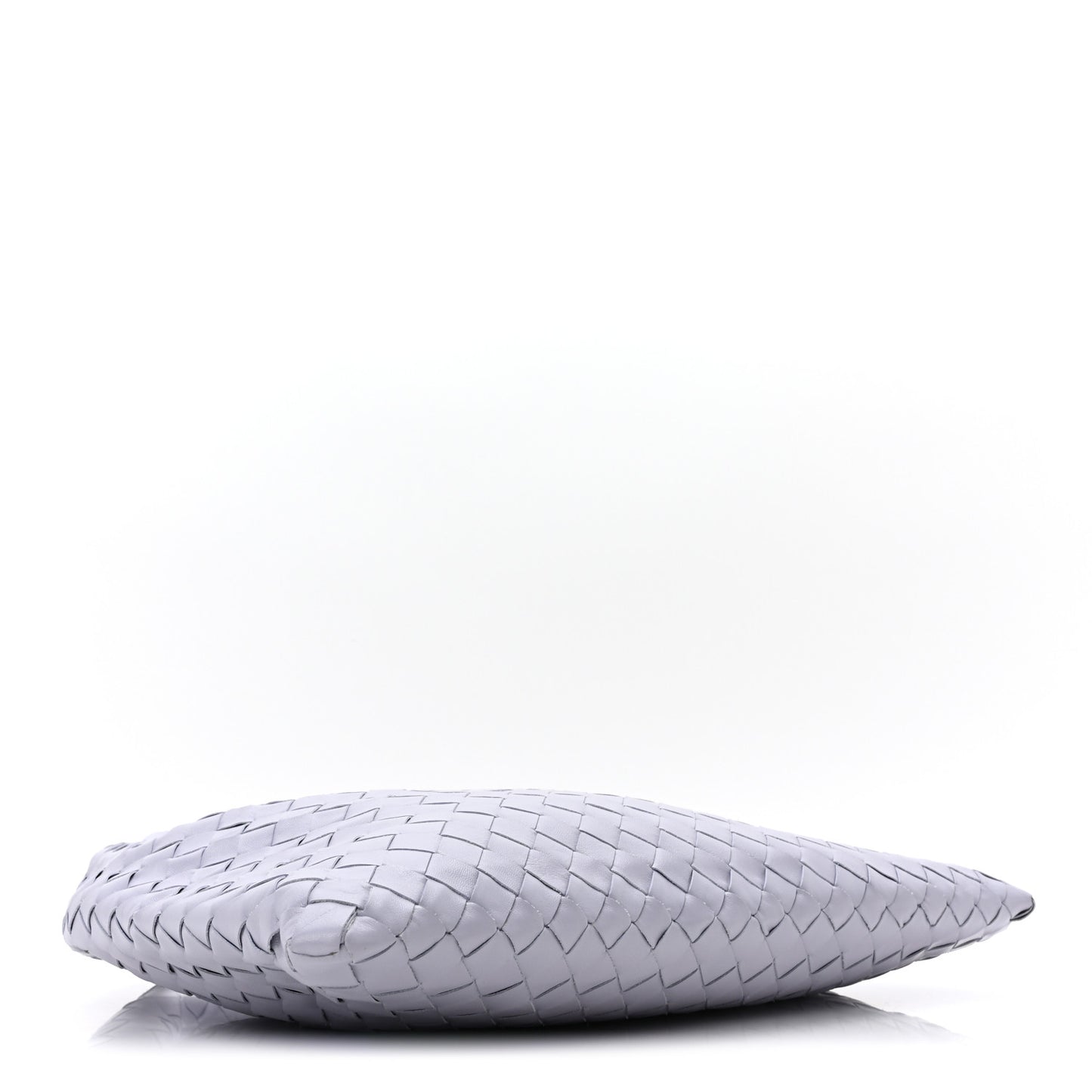 Calfskin Intrecciato Small Hop Oyster Lilac