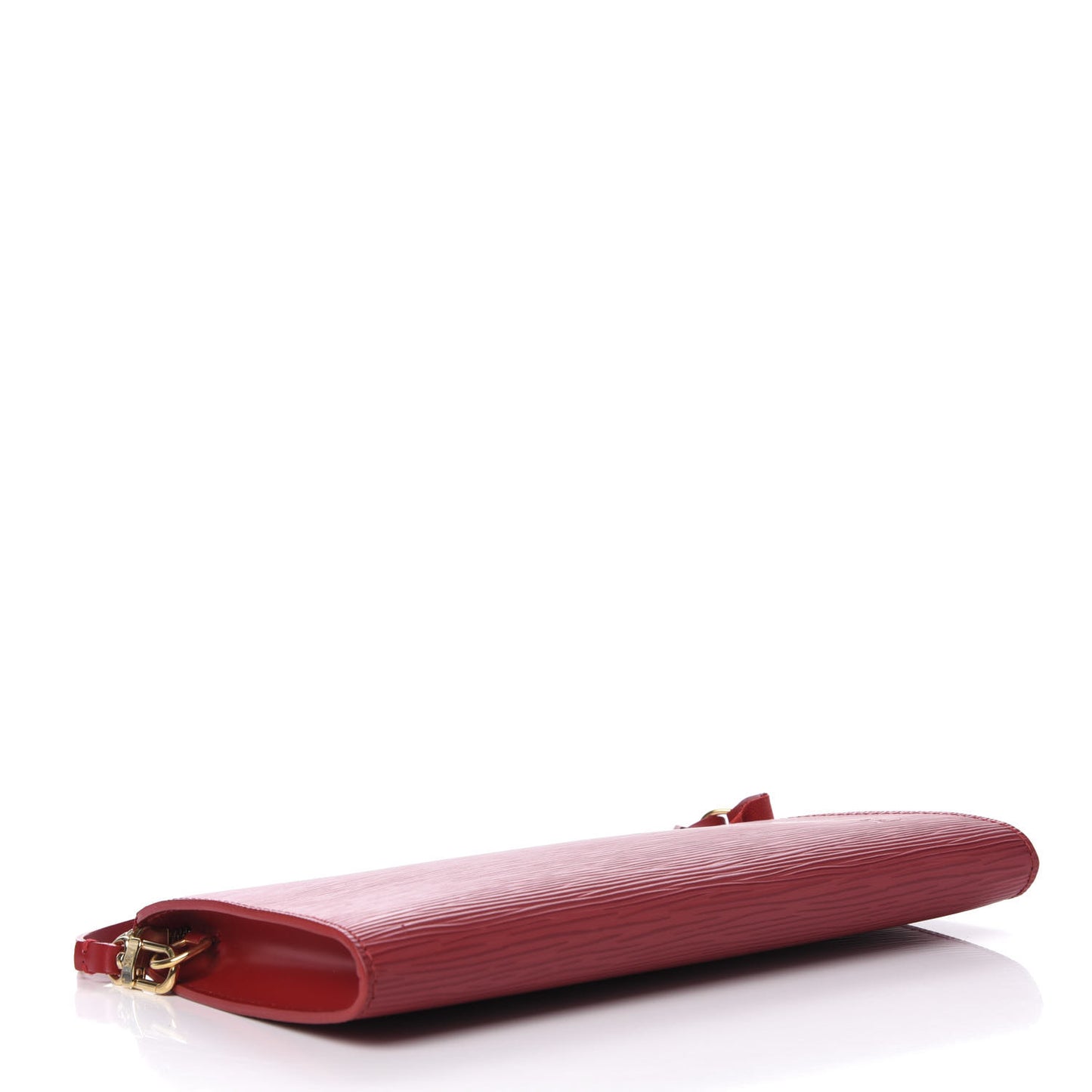 Epi Pochette Accessories 24 Castillan Red