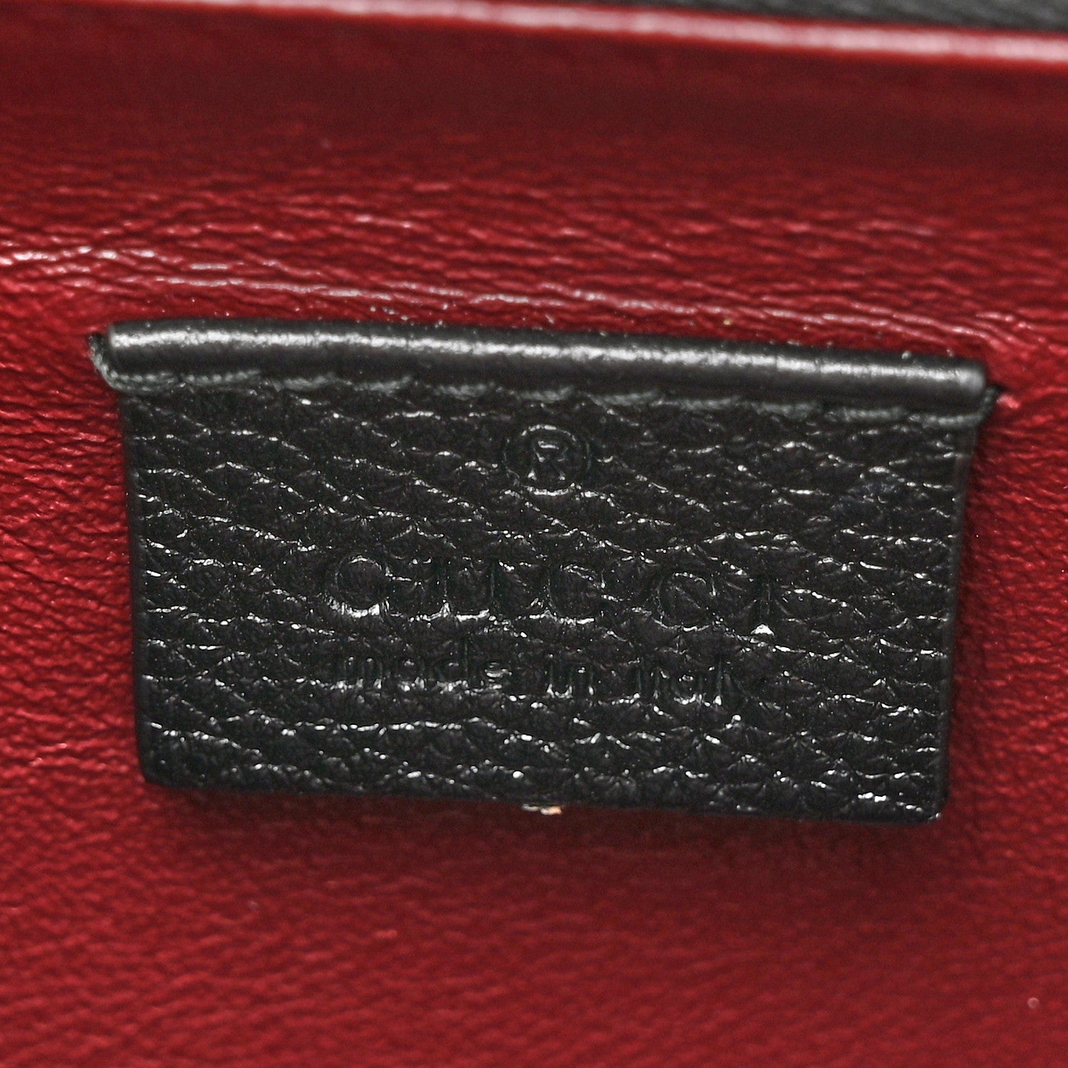 Gucci Grainy Calfskin Small Zumi Top Handle Bag Black 6 of 11