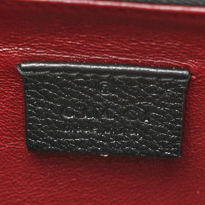 Gucci Grainy Calfskin Small Zumi Top Handle Bag Black 6 of 11