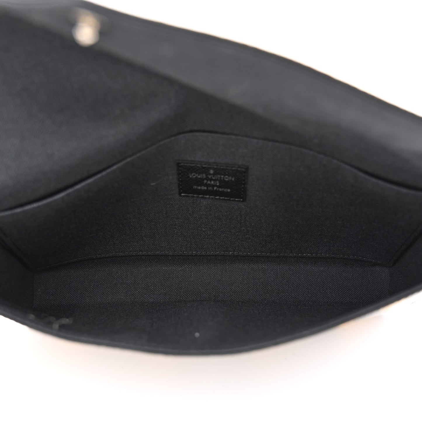 Monogram Animal Print Pochette Felicie Chain Wallet