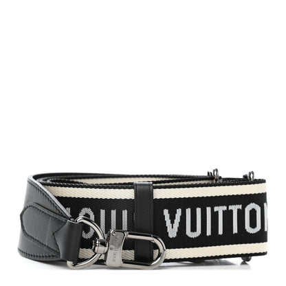 Louis Vuitton Monogram Multi Pochette Accessories Shoulder Strap Black Ivory 1 of 4