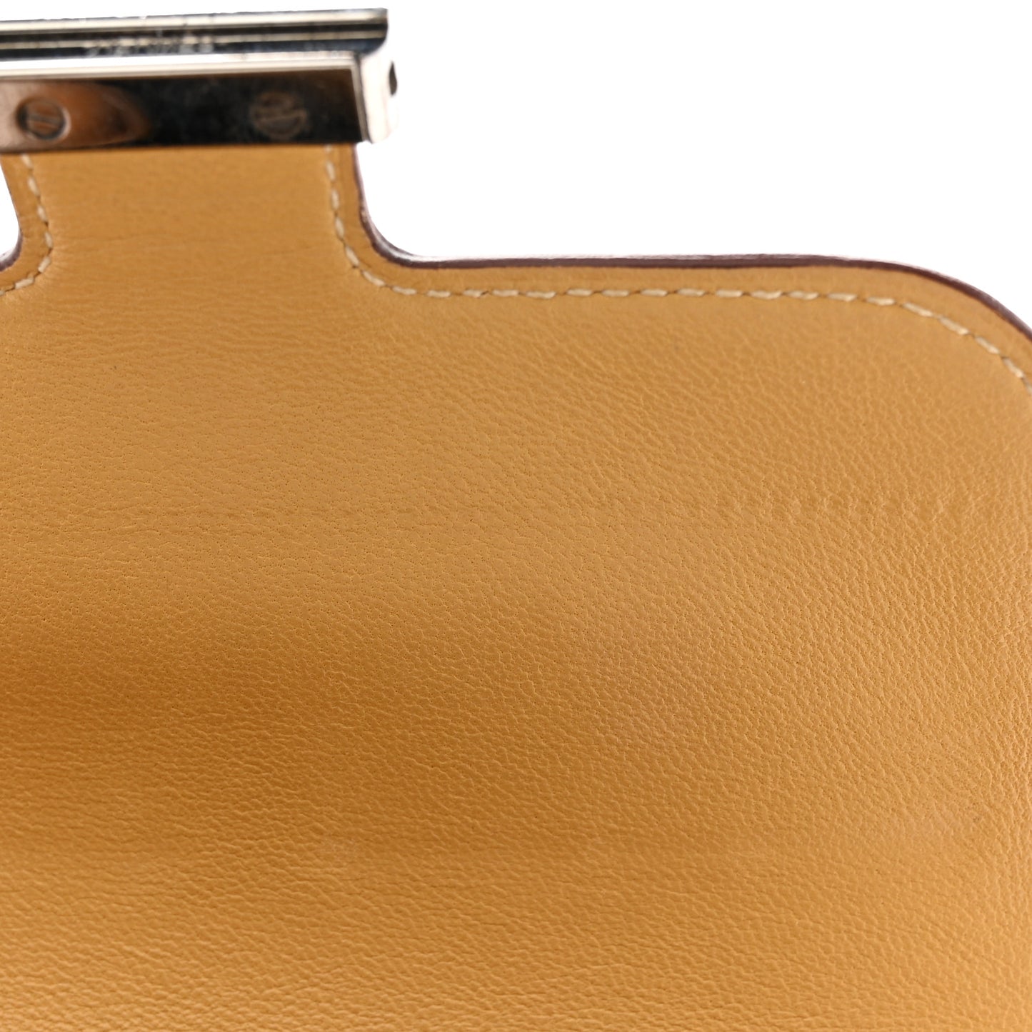 Tadelakt Lizard Constance Short Wallet Paille Ficelle