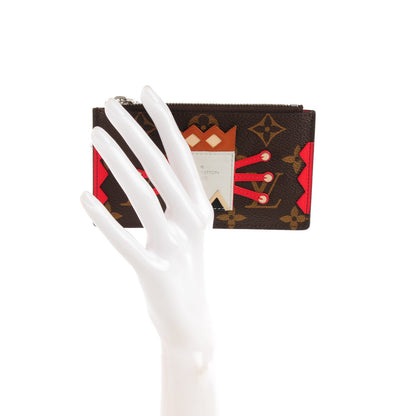 Louis Vuitton Monogram Tribal Key Pouch 2 of 7