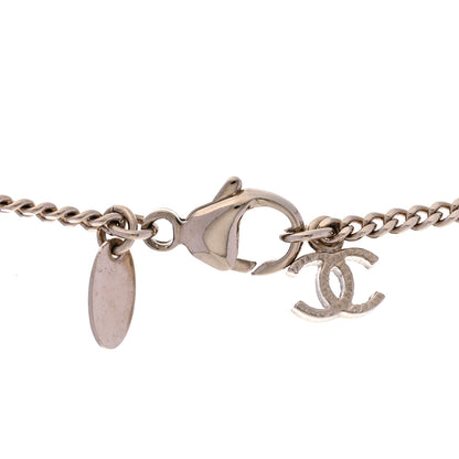 Chanel Tweed Effect CC Necklace Gold 4 of 6
