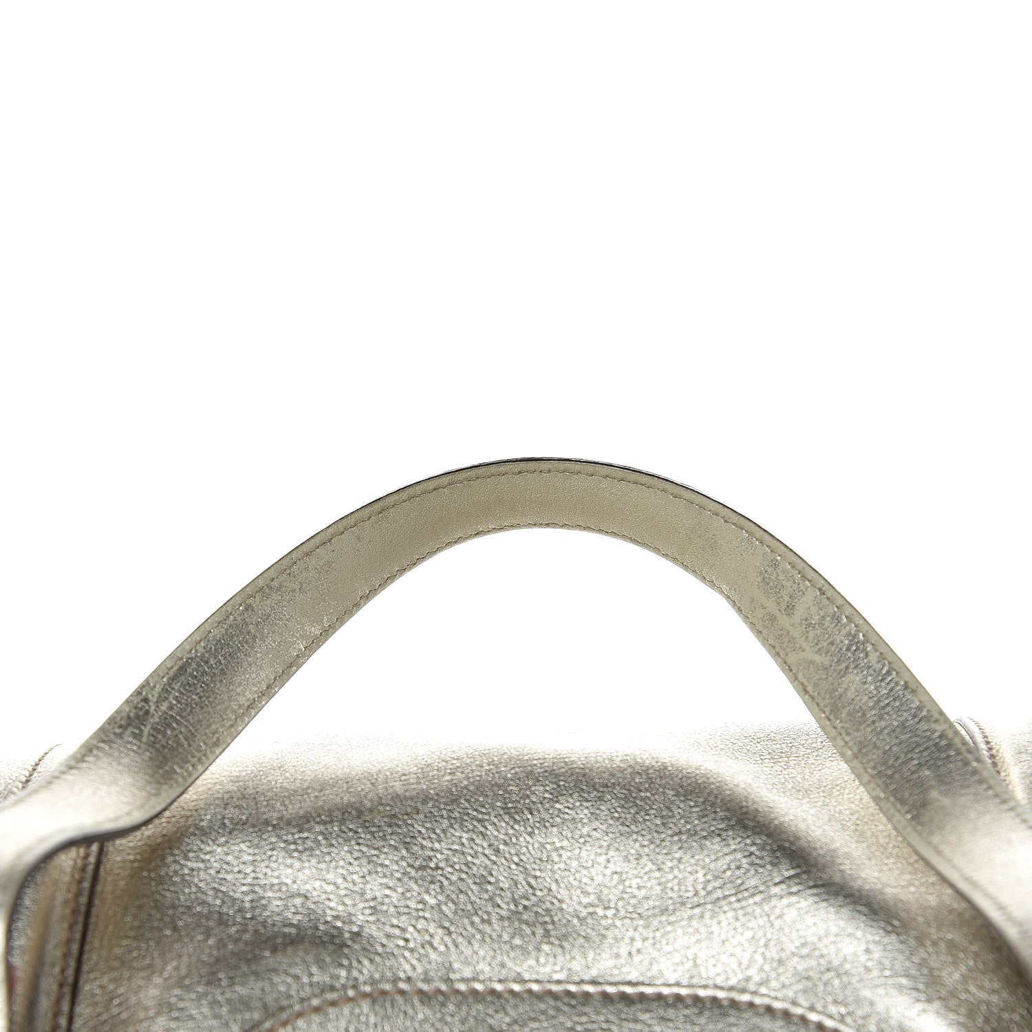 Gucci Metallic Calfskin Large Britt Boston Gold 15 of 15