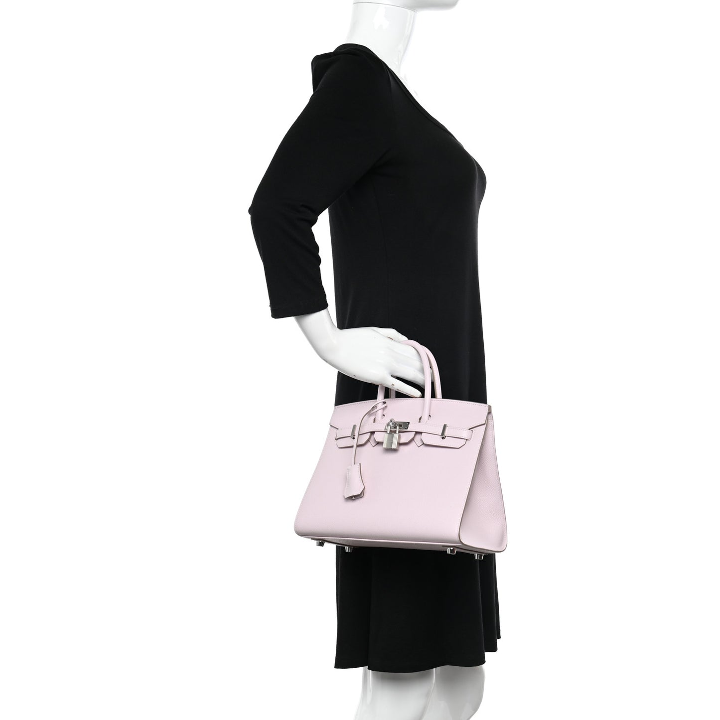 Epsom Birkin Sellier 25 Mauve Pale