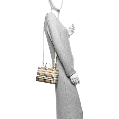 Burberry Vintage Check Vanity Crossbody Bag Archive Beige Soap Beige 2 of 10