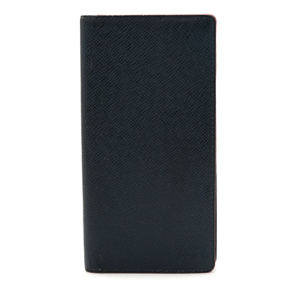 Louis Vuitton Taiga Brazza Wallet Ocean 1 of 7