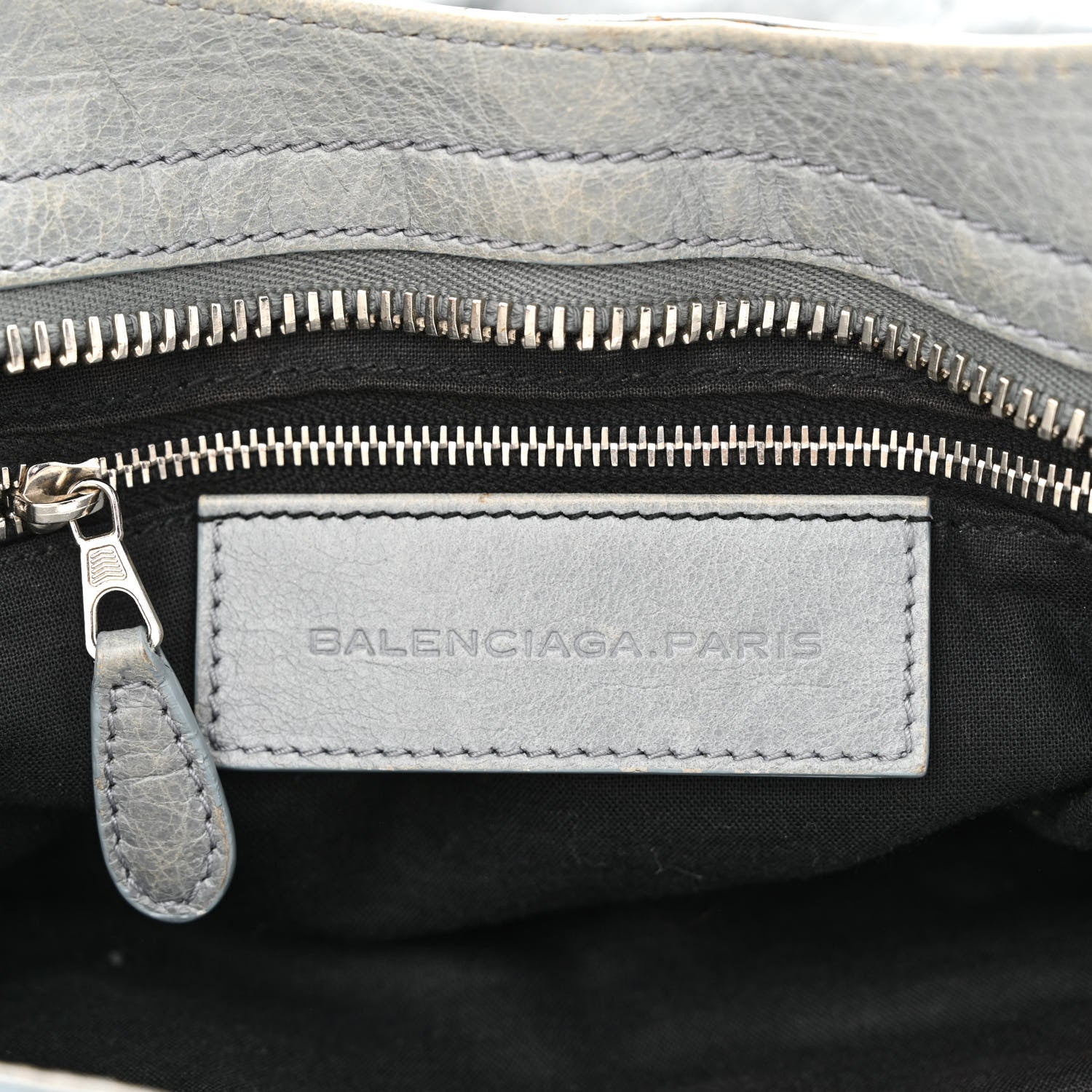 Balenciaga Agneau Giant 21 Silver Hardware City Ardoise 6 of 25