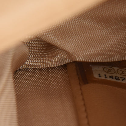 Chanel Caviar Timeless CC Wallet On Chain WOC Beige 8 of 8