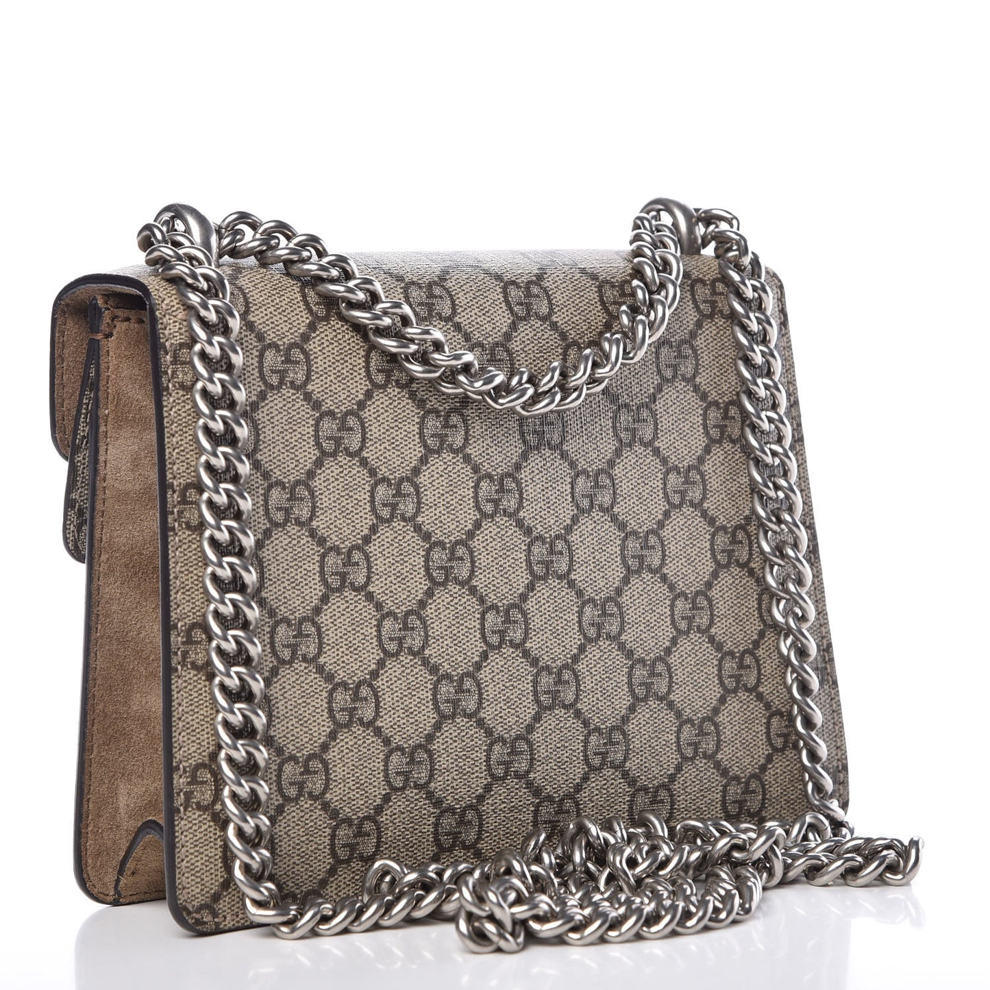 GG Supreme Monogram Mini Dionysus Shoulder Bag Taupe