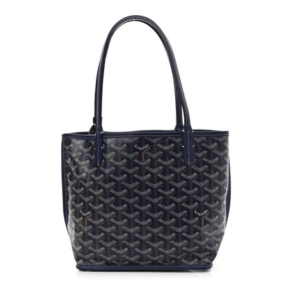 Goyard Goyardine Reversible Mini Anjou Navy 1 of 19