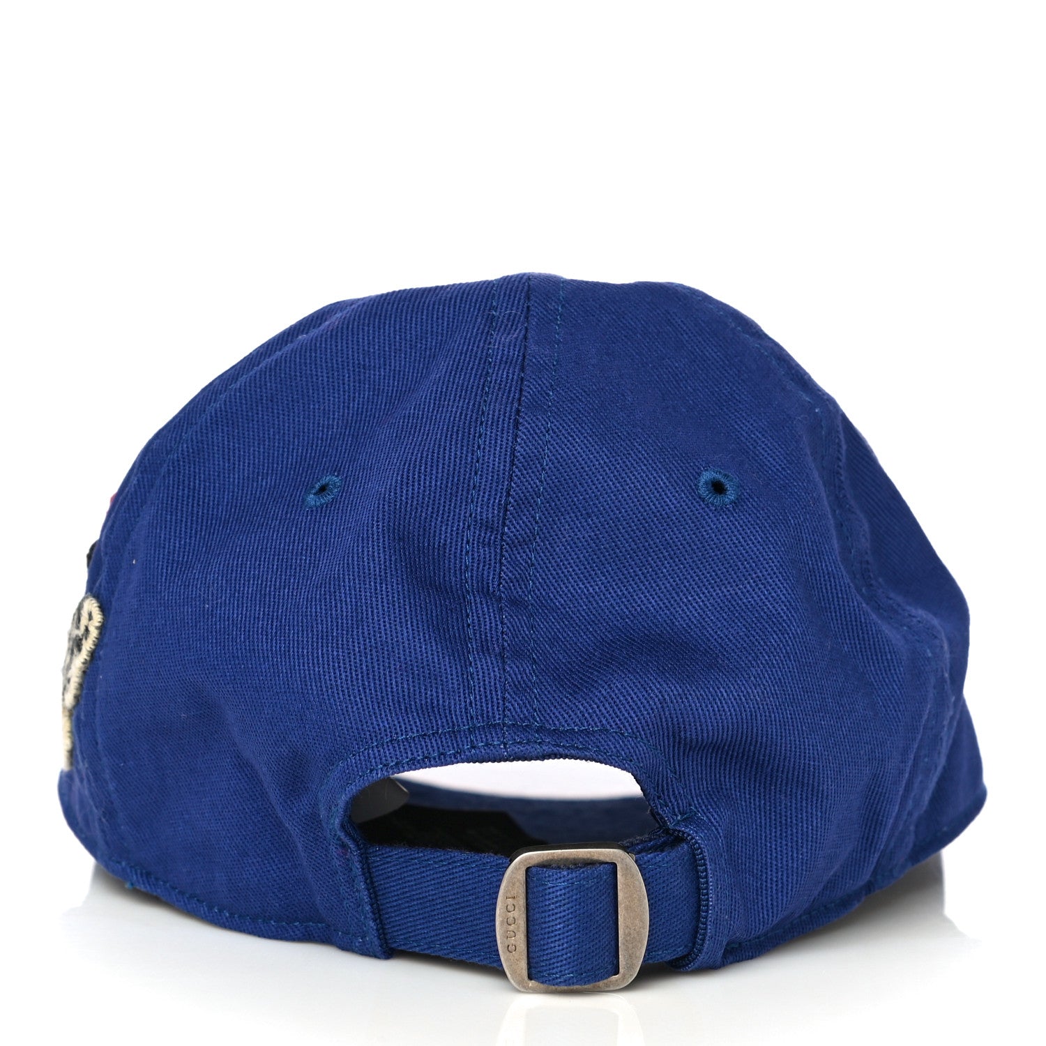 Gucci X MLB Cotton NY Yankees Baseball Hat 57-61 Blue 4 of 8