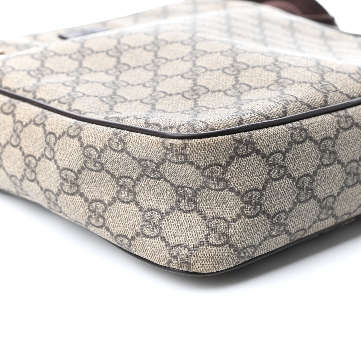 GG Plus Monogram Medium Messenger Bag Dark Brown