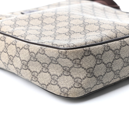 Gucci GG Plus Monogram Medium Messenger Bag Dark Brown 9 of 10
