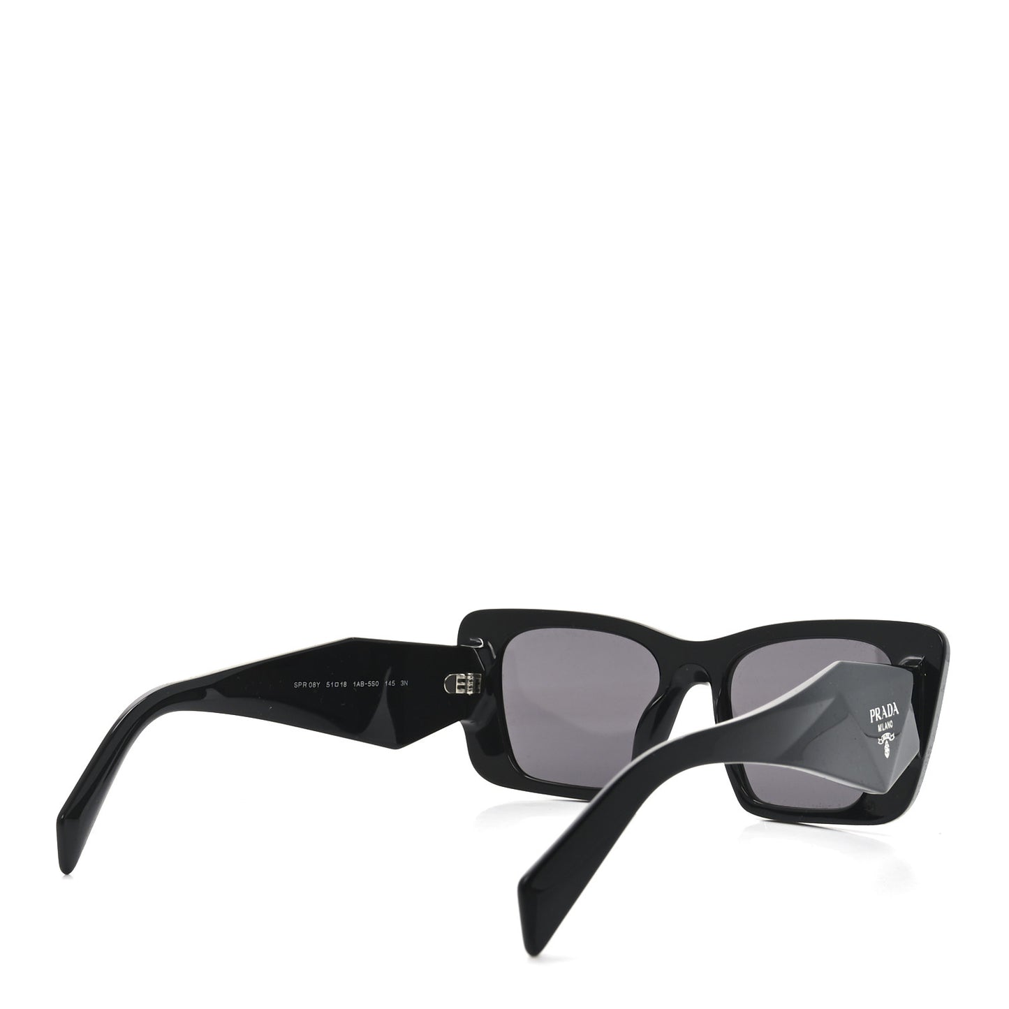Acetate Symbole Sunglasses SPR 08Y Black