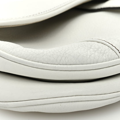 Christian Dior Calfskin Saddle Bag White 9 of 13