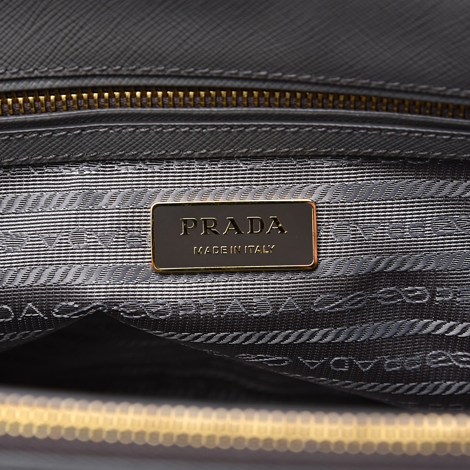 Prada Saffiano Small Galleria Double Zip Tote Argilla 5 of 10