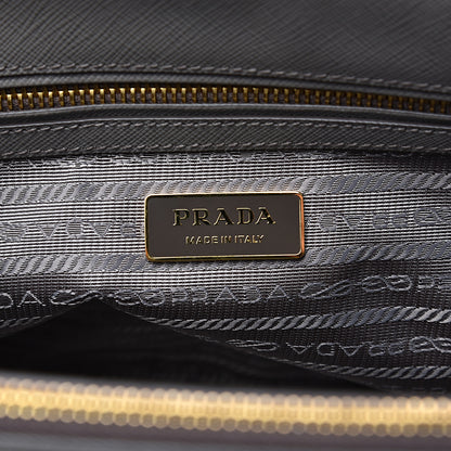 Prada Saffiano Small Galleria Double Zip Tote Argilla 5 of 10