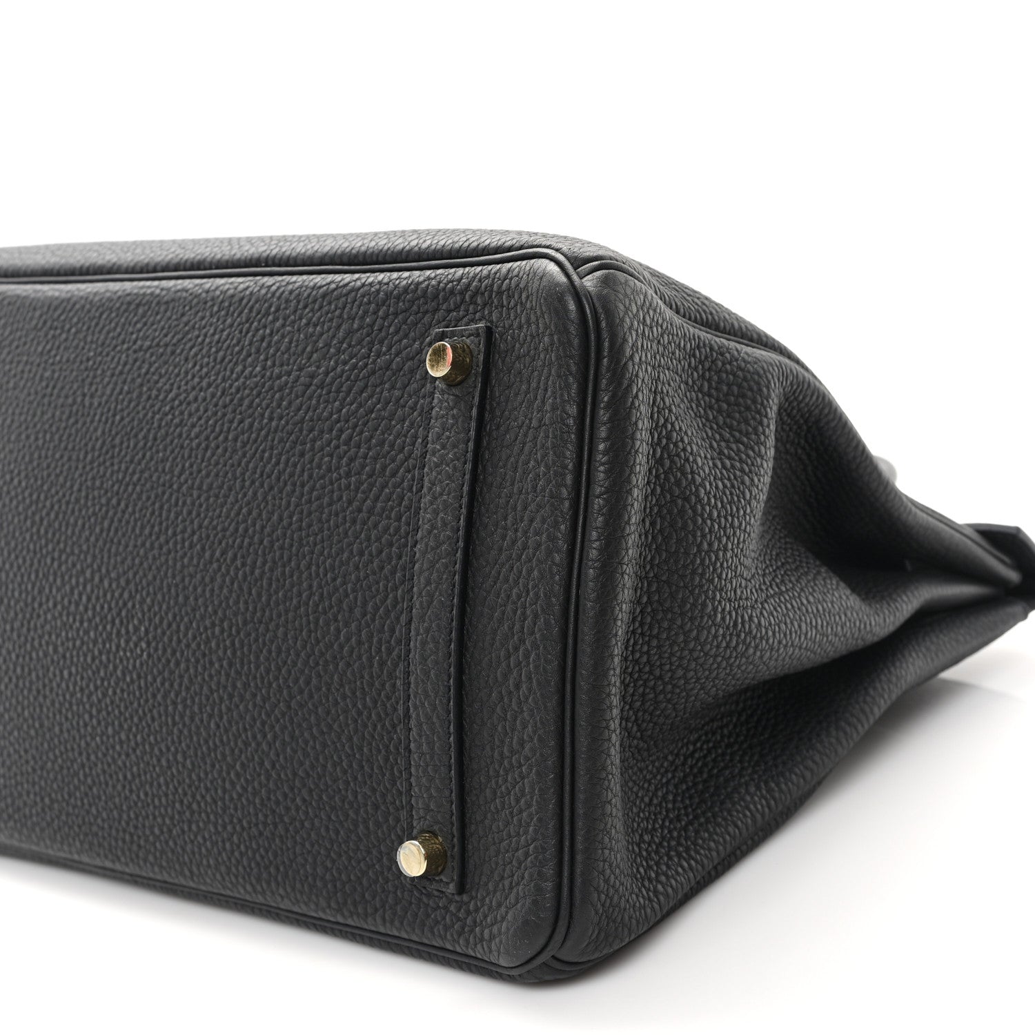 Hermes Taurillon Clemence Birkin 35 Black 10 of 11