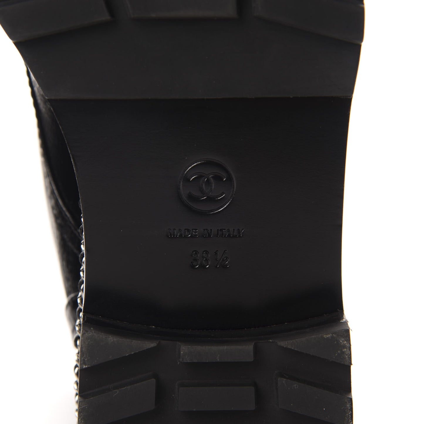 Crackled Calfskin Velvet Pearl Combat Short Boots 38.5 Black