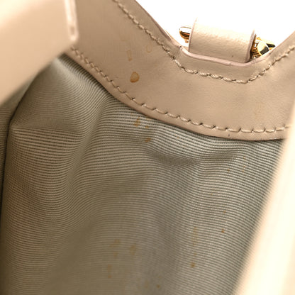 Givenchy Box Calfskin Mini Lock Antigona Shoulder Bag Natural Beige 11 of 13