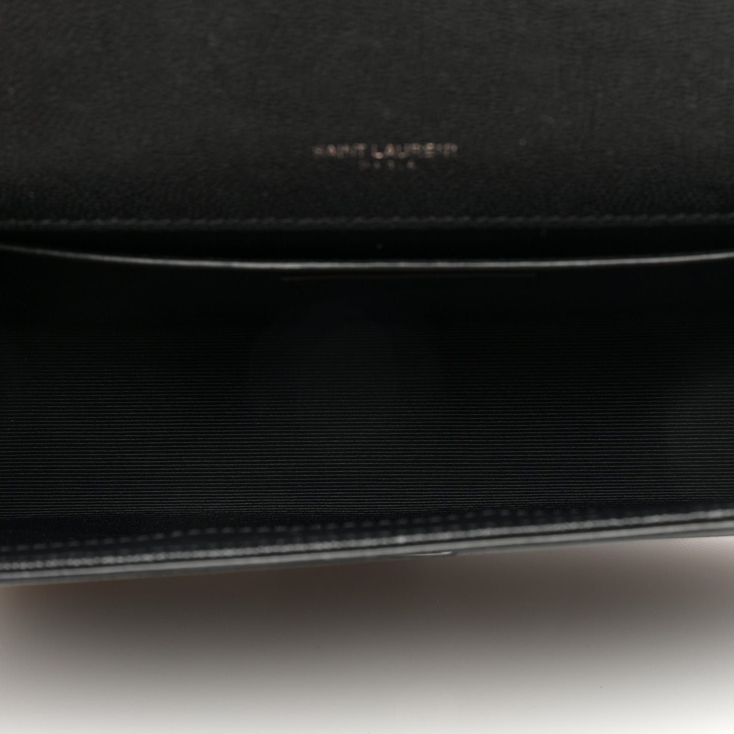 Grain De Poudre Medium Classic Monogram Monochrome Kate Satchel Black