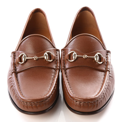 Gucci Goatskin Womens 1953 Horsebit Loafers 35 Cuir 3 of 9