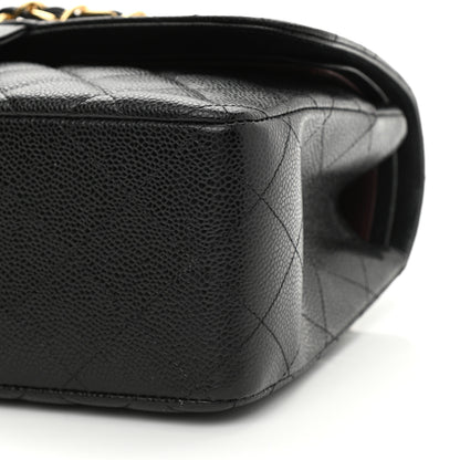 Chanel Caviar Quilted Jumbo Double Flap Black 10 of 10