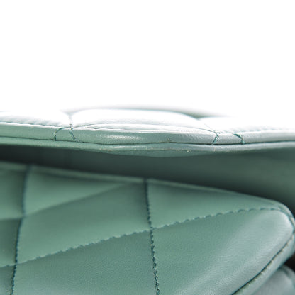 Chanel Lambskin Quilted Small Trendy CC Flap Dual Handle Bag Light Green 12 of 12