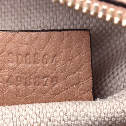 Gucci Pebbled Calfskin Small Soho Disco Bag Rose Beige 7 of 11